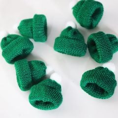 Phụ Kiện Trang Trí Chai nhựa PET  - Dây Đeo, Khăn Choàng Len, Nón Len