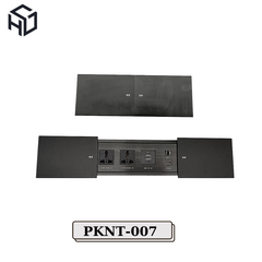 (PKNT-007) Ổ Cắm Điện Âm Bàn 220V Tích Hợp Ổ Cắm USB Type A | Ổ cắm điện cho nội thất thông minh
