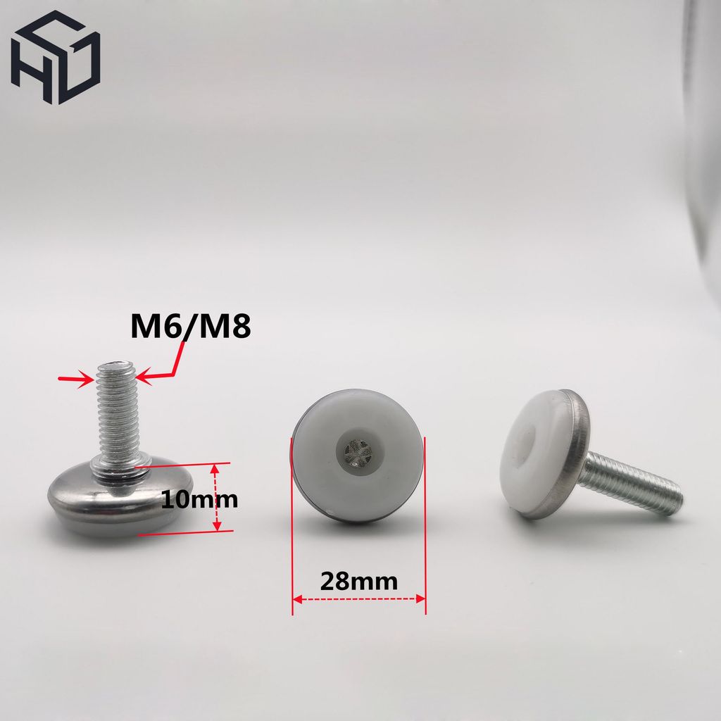 (PKNT-048->056) Chân Tăng Chỉnh Bàn Ghế M6, M8, M10 – Giải Pháp Hoàn Hảo Cho Nội Thất|Phụ kiện nội thất thông minh