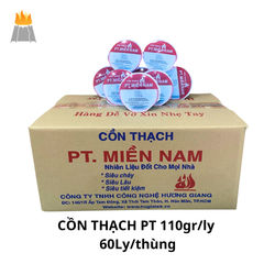 Cồn Thạch PT Miền Nam 110gr/ly - Nhiên Liệu Nấu Nướng Sạch, An Toàn | Cồn Thạch Cao Cấp|bán cồn thạch miền nam,bán cồn thạch giá rẻ, bán cồn thạch thành phát, bán cồn thạch hà nội.