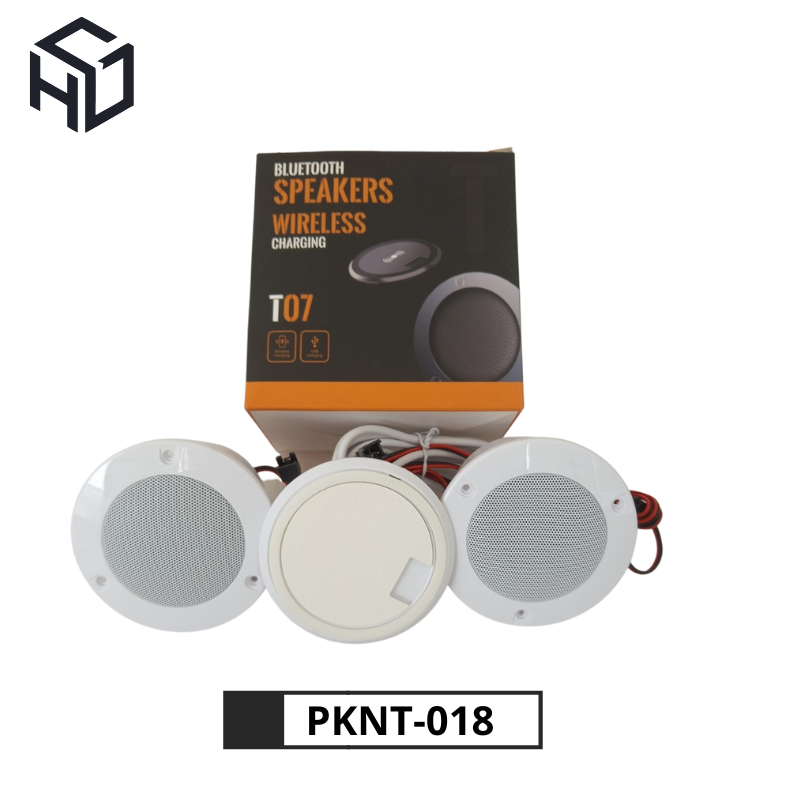 (PKNT-018) Loa Bluetooth Tích Hợp Sạc Không Dây, Cổng USB Type A|Phụ kiện nội thất thông minh