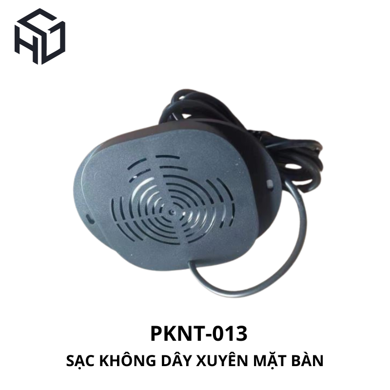 (PKNT-013) Sạc Không Dây Xuyên Mặt Bàn Dày 20mm|Phụ kiện nội thất thông minh