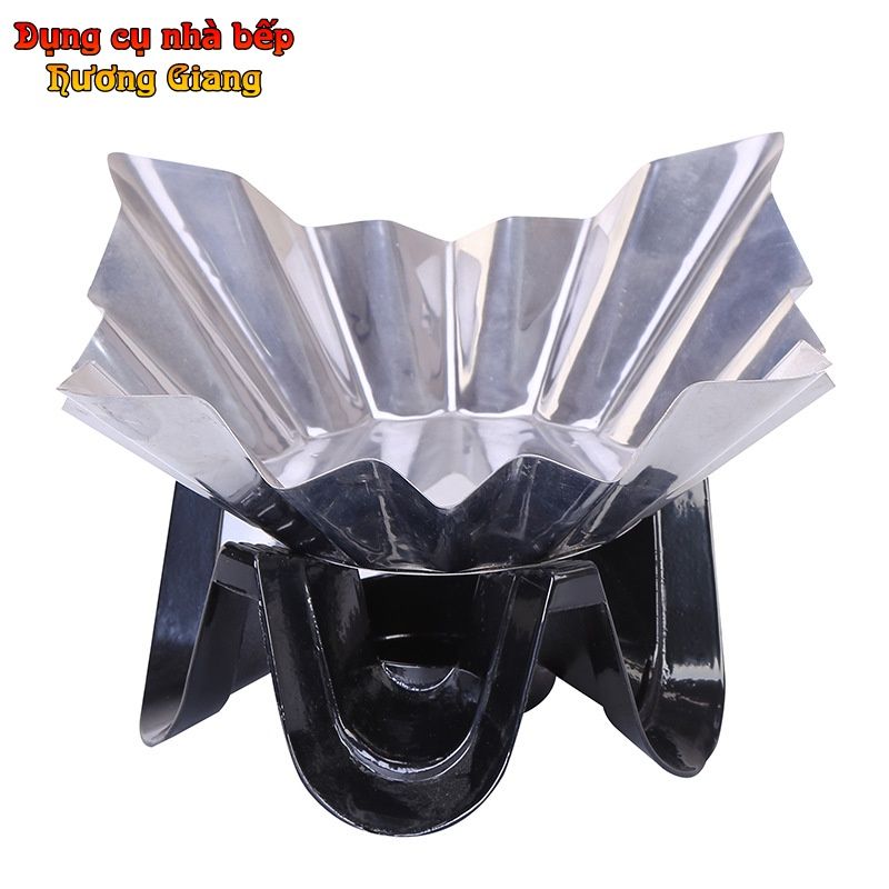 GDNB-59 Tô Nhôm Kèm Bếp Cồn Hâm Nóng Phong Cách Trang Trí