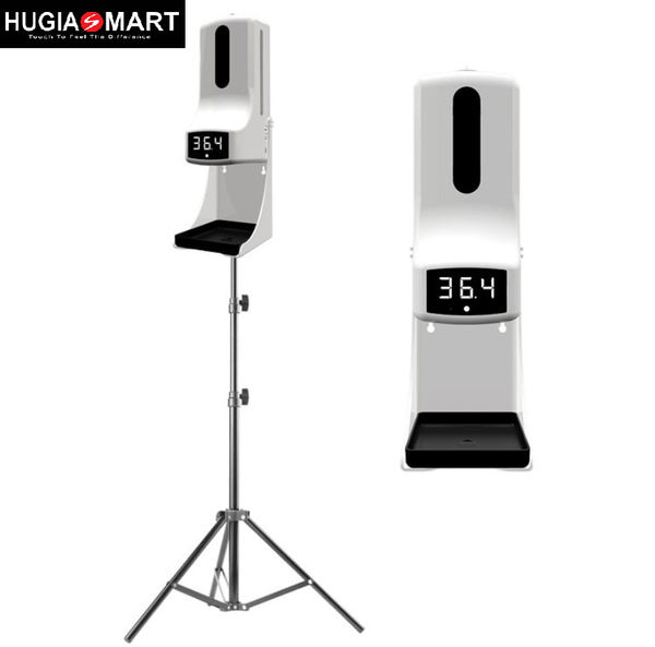 Máy sát khuẩn tự động ,máy đo thân nhiệt 2 trong 1 độ chính xác cao