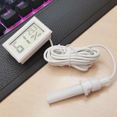 Đồng Hồ Đo Độ Ẩm, Nhiệt Độ Điện Tử Có Dây – Nhiệt Kế Ẩm Kế ️