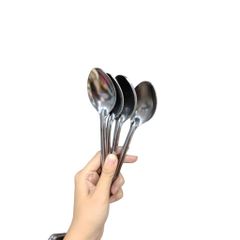 Combo 10 muỗng inox dài 18cm – muỗng ăn cơm, ăn cháo – chất liệu inox sáng bóng, bền đẹp