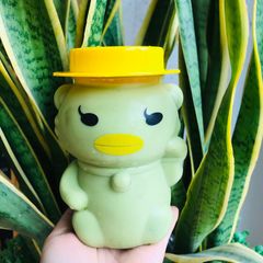 Bành 60 hũ nhựa PET hình Vịt lông mi 500ml - hũ nhựa đựng đồ ăn vặt, bánh kẹo, trà sữa