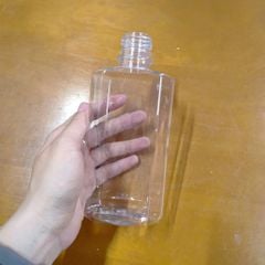 Chai Nhựa PET Mẫu Dẹp - GIá rẻ, chai cứng cáp đựng trà sữa, nước ép, cà phê muối