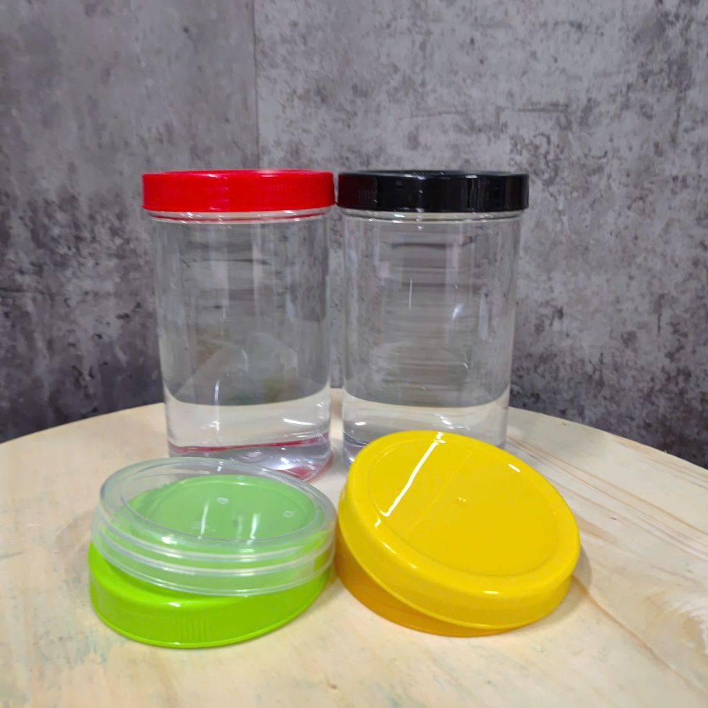 Combo 12 hũ hũ nhựa PET 700ml ,Cổ 86mm kèm nắp nhôm, nắp nhựa. Hũ trong, cứng cáp đựng thực phẩm