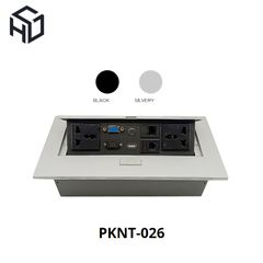 Hộp Ổ Cắm Điện Đa Năng 220V Âm Bàn - Láp đặt trong phòng họp - PKNT-026