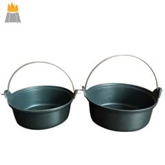 Nồi Nhôm Có Quai Đáy Bằng Nắp Kính Có Chống Dính Dành Cho Nhà Hàng, Quán Ăn