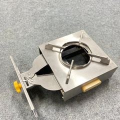 Bếp cồn Inox an toàn có ngăn kéo châm cồn, nhỏ gọn, tiện lợi - Bếp cồn cao cấp Hương Giang