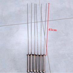 Xiên Nướng Thịt, Chả 45cm Từ Bánh Răng Lò Quay Tự Động Xích Cam Nhỏ – Giá xưởng TPHCM