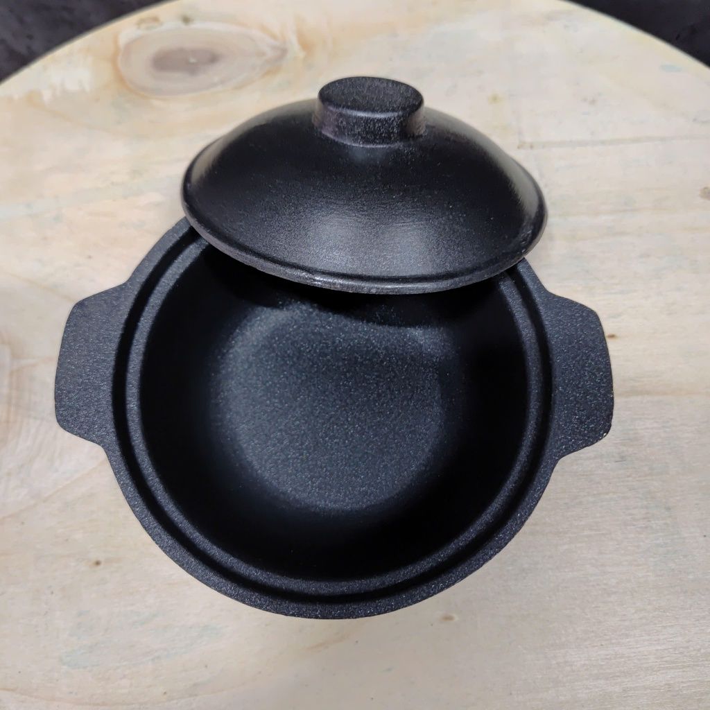 Nồi kho quẹt chất liệu nhôm đúc nguyên khối nắp nhôm size nhỏ mẫu cầm vừa tay siêu bền không lo vỡ