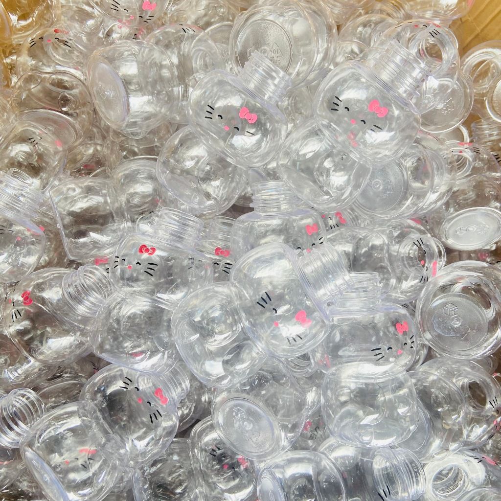 Chai Nhựa PET 350ml Mèo Hello Kitty | Chai Nhựa 350ml Mèo Hello Kitty