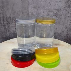 Combo 12 hũ hũ nhựa PET 750ml ,Cổ 86mm kèm nắp nhôm, nắp nhựa. Hũ trong, cứng cáp đựng thực phẩm