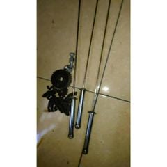 Nhông đĩa cam xe máy chế lò nướng tự động mini