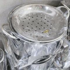 Sửng Hấp Inox Không Chân 22cm, 24cm – Giải pháp nấu ăn tiện lợi và tiết kiệm