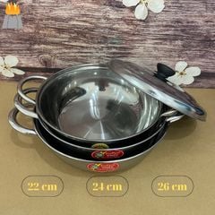 Nồi Lẩu Inox Cao Cấp  Cho Nhà Hàng, Quán Ăn-Cam Kết SẢN PHẨM CHẤT LƯỢNG