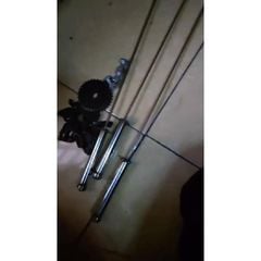 Nhông đĩa cam xe máy chế lò nướng tự động mini