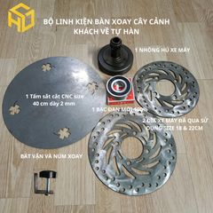 Bàn Xoay Bonsai Size 40 cm Chịu Tải 200kg Có Khóa Vặn Chống Xoay Giá Tốt Nhất Shopee