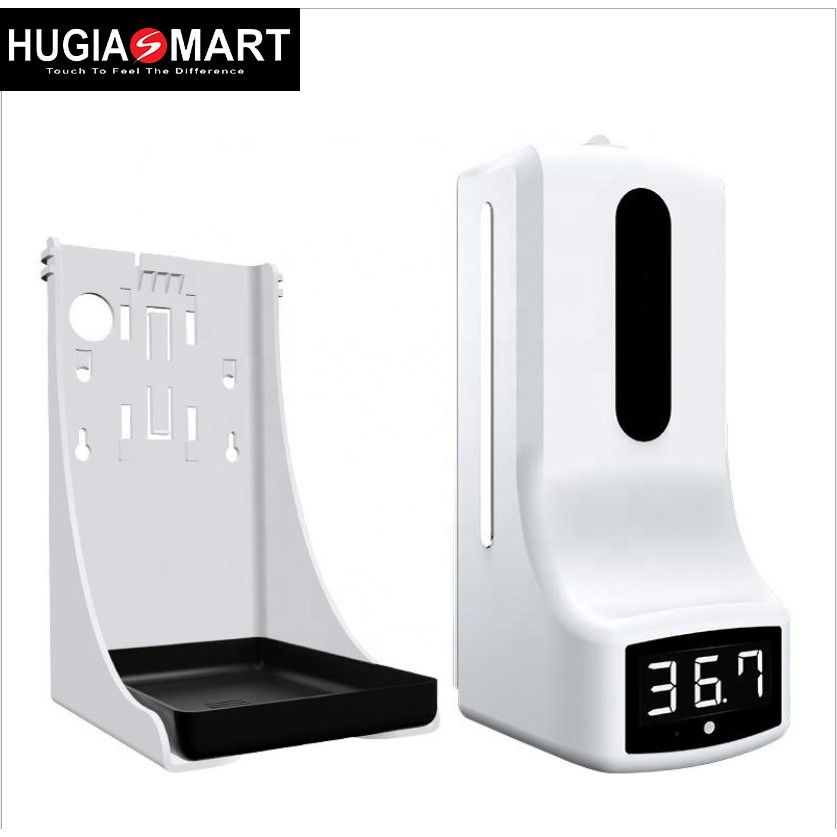 Máy sát khuẩn tự động kèm máy đo thân nhiệt 2 trong 1 giá thành hợp lý, BẢO HÀNH 12 THÁNG