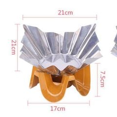 Tô Nhôm Kèm Bếp Cồn Hâm Nóng Phong Cách Trang Trí