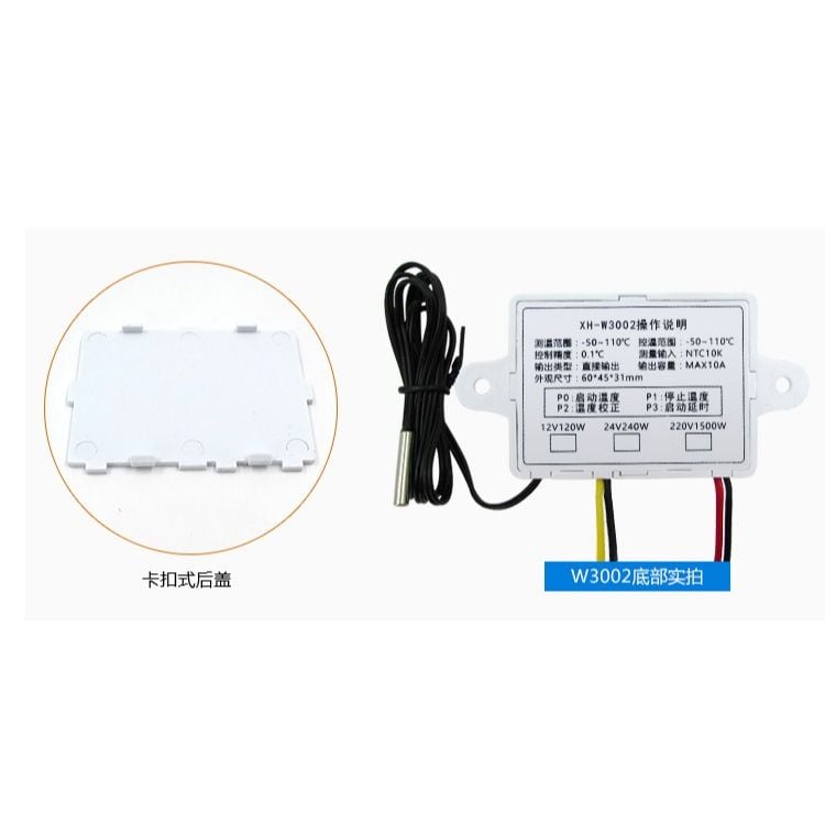 BỘ ĐIỀU KHIỂN NHIỆT ĐỘ KỸ THUẬT SỐ XH-W3002 – CHUẨN XÁC, DỄ DÙNG, ỔN ĐỊNH