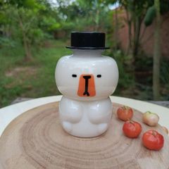 Chai Nhựa PET 350ml Hình Capybara | Chai Nhựa 350ml | Chai Nhựa Đựng Bánh Kẹo