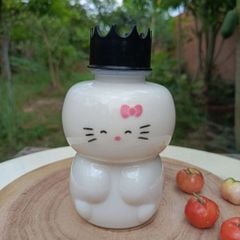 Chai Nhựa PET 350ml Mèo Hello Kitty | Chai Nhựa 350ml Mèo Hello Kitty