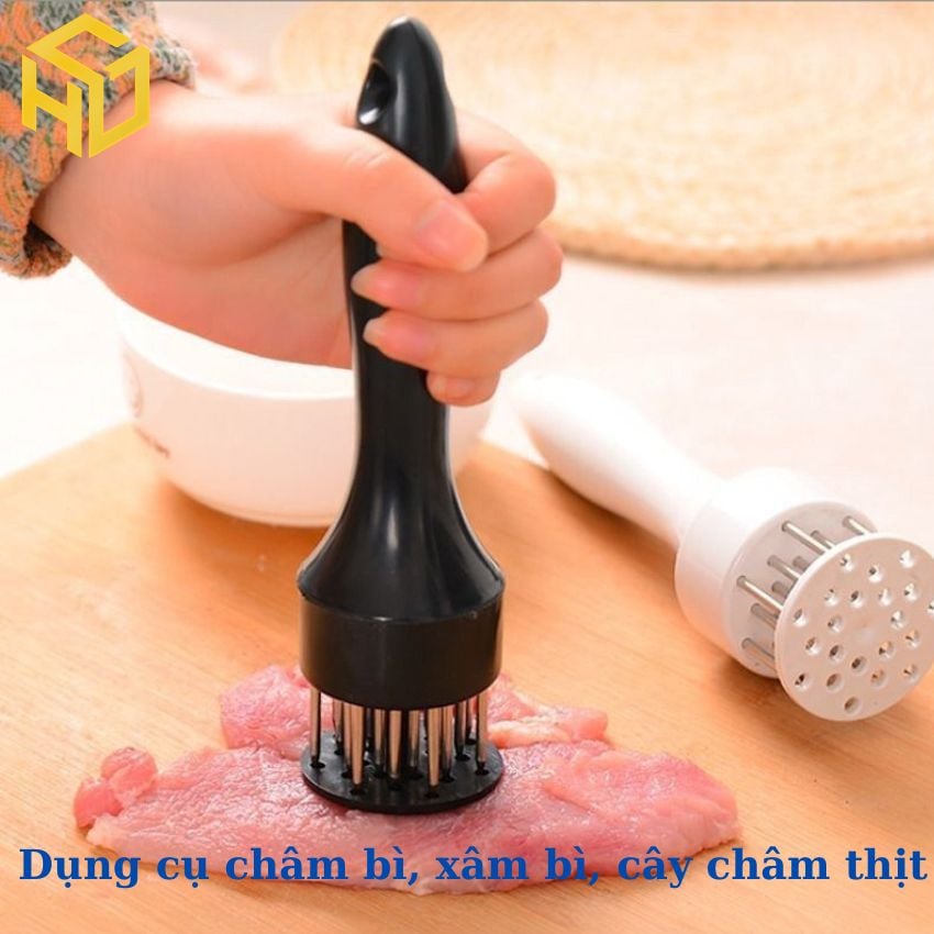 Dụng Cụ Châm Bì, Xâm Bì, Cây Châm Thịt – Hỗ Trợ Làm Món Da Giòn, Thịt Thấm Gia Vị