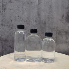 Combo 25 Chai Nhựa PET 250ml Tròn, Vuông, Dẹp Bầu - Đựng Nước Giải Khát, Sinh Tố, Nước Detox