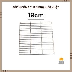 Bếp nướng than BBQ phong cách Nhật có ngăn kéo châm than