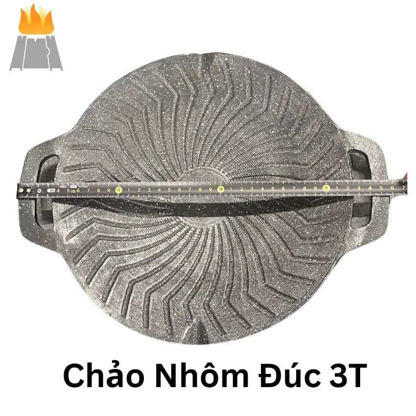 Chảo Nướng Nhôm Đúc - Chất Lượng - An Toàn