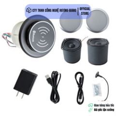 (PKNT-019) Loa nghe nhạc Bluetooth tích hợp Sạc Không Dây, Sạc USB.