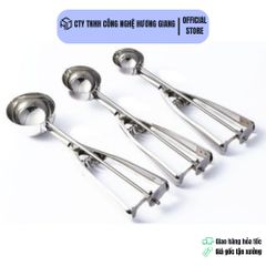 Dụng Cụ Múc Kem , Muỗng Xúc Kem Đa Năng Bằng Thép Không Gỉ 5cm
