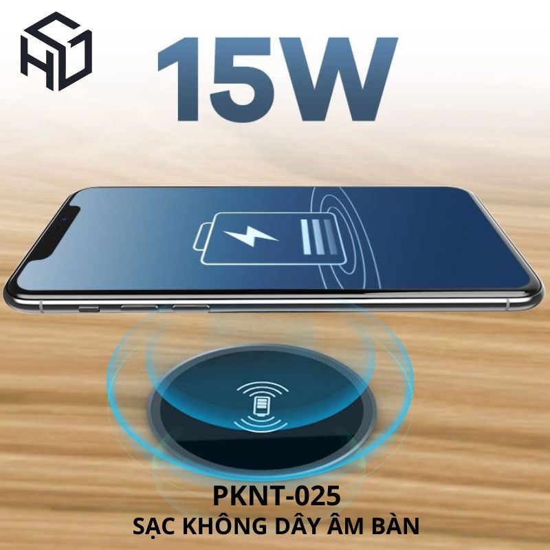Sạc Không Dây Âm Bàn Làm Việc - (PKNT-025)