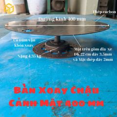 Bàn Xoay Bonsai Size 40 cm Chịu Tải 200kg Có Khóa Vặn Chống Xoay Giá Tốt Nhất Shopee