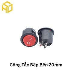 Công Tắc Bập Bên Tròn Loại Khoét Lỗ 20mm