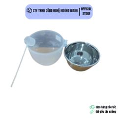 Bát Ướp Lạnh Rượu Bằng Inox - Tiện Lợi - Tặng Kèm Gáo Múc Rượu - Chất Liệu Nhựa PP Cao Cấp Không Độc Hại