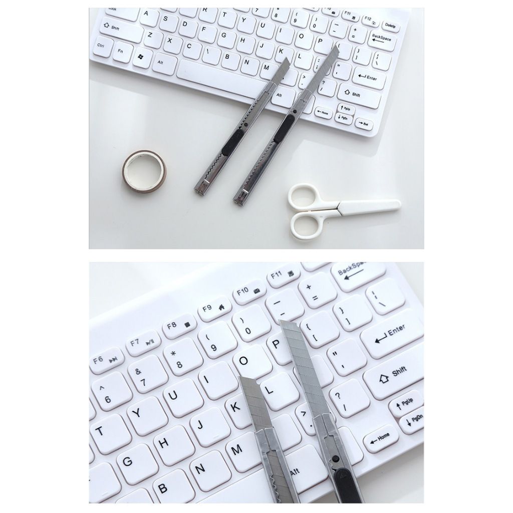 Dao Rọc Giấy Mini Vỏ Thép – Sắc Bén, Tiện Dụng