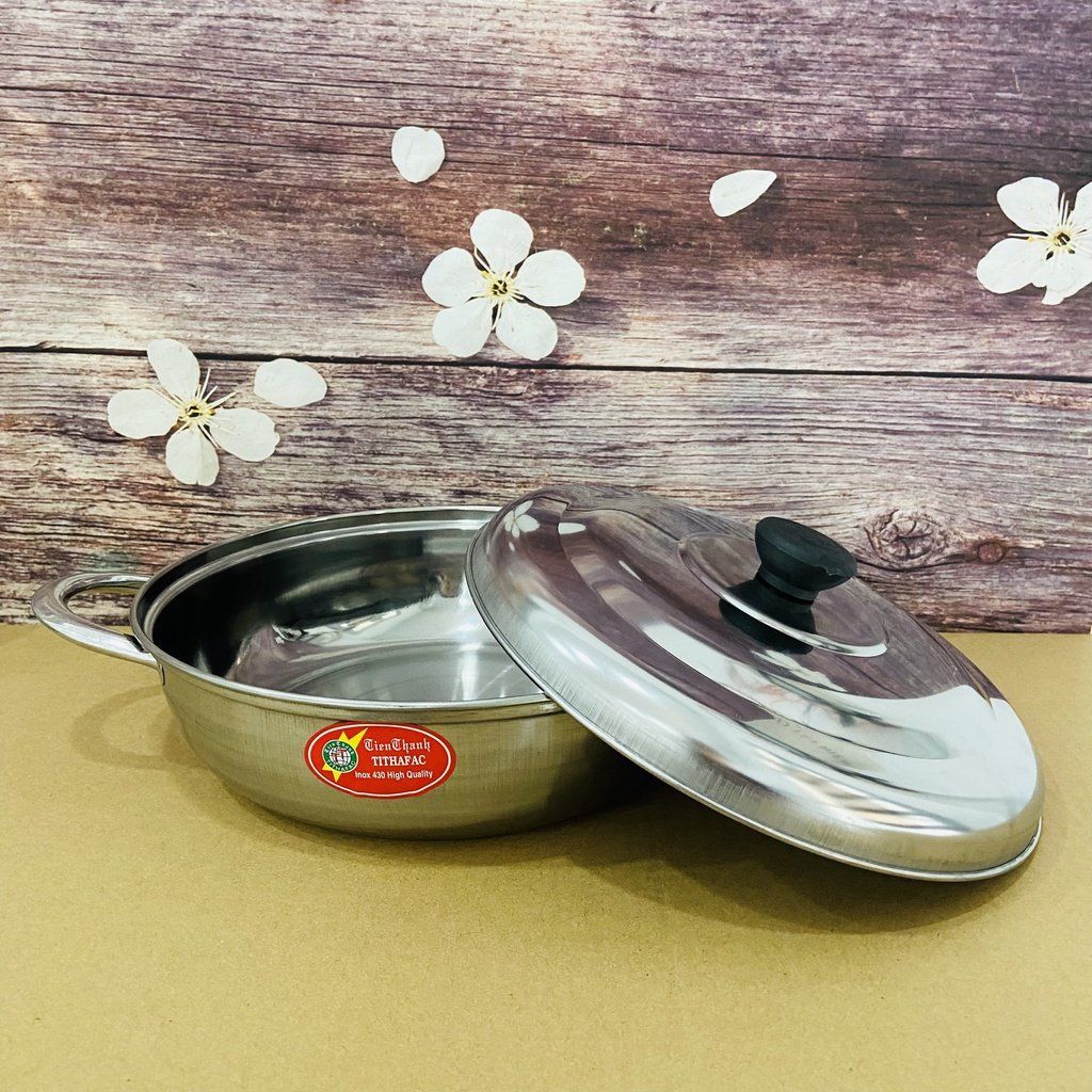 Nồi Lẩu Inox Cao Cấp  Cho Nhà Hàng, Quán Ăn-Cam Kết SẢN PHẨM CHẤT LƯỢNG