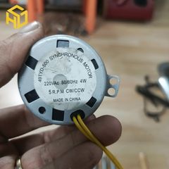 Bộ linh kiện máy quay nướng mini 5 xiên thịt motor 4W - Bộ đầy đủ tự lắp ráp DIY - Hương Giang