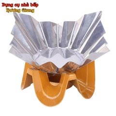 Tô Nhôm Kèm Bếp Cồn Hâm Nóng Phong Cách Trang Trí