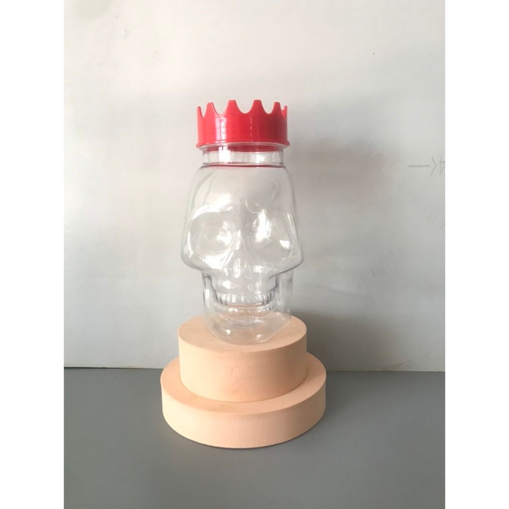 Giá sỉ cho Bành (thùng) 40 Hũ nhựa PET hình Đầu Lâu  Halloween 700ml đựng thực phẩm