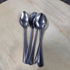 Combo 10 muỗng inox dài 18cm – muỗng ăn cơm, ăn cháo – chất liệu inox sáng bóng, bền đẹp