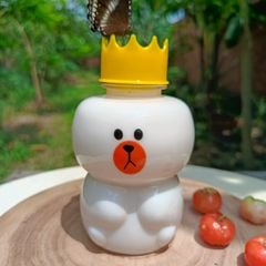 Chai Nhựa PET 350ml Gấu Nâu | Chai Nhựa 350ml Gấu | Chai Nhựa đựng trà sữa ,nước ép |Chai nhựa đựng kẹo bánh