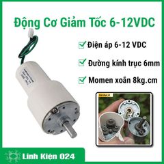 Động cơ giảm tốc 6-12v 10-20 rpm-DC1020