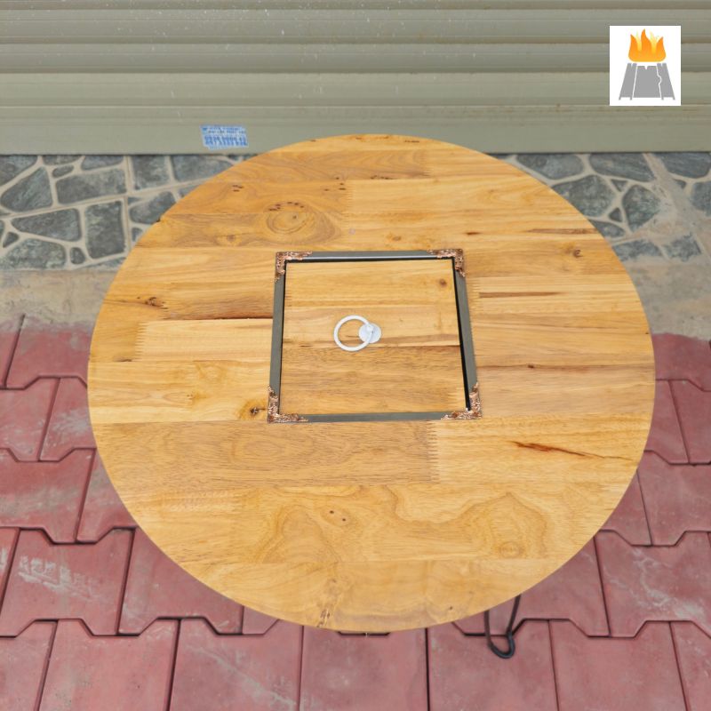 Bàn nướng than BBQ chuyên nướng tại nhà - Bàn nướng lẩu gấp gọn tiện lợi, đi camping, dã ngoại