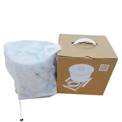 Nồi lẩu nhúng xiên que inox  kèm bếp cồn chắn gió đi kèm | Nồi lẩu Shabu thể tích 1800ml